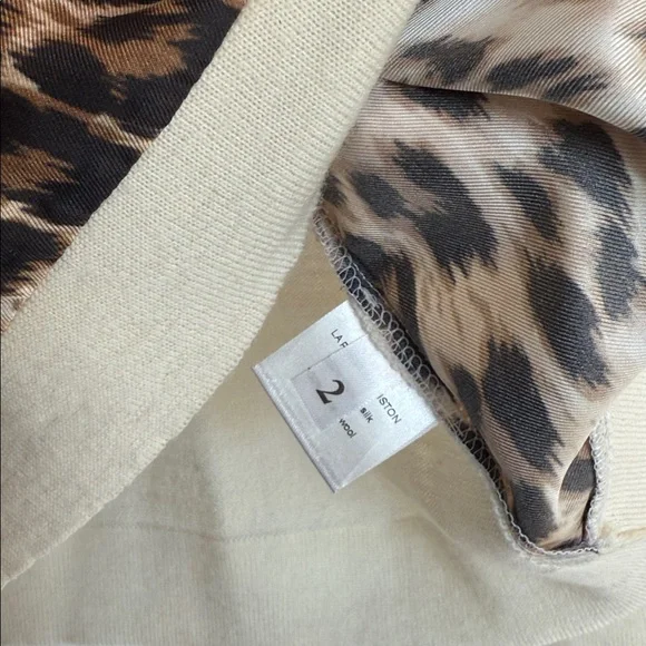 La Prestic Ouiston cheetah top - Picture 4 of 7